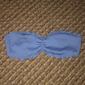 Bandeau swim suit top